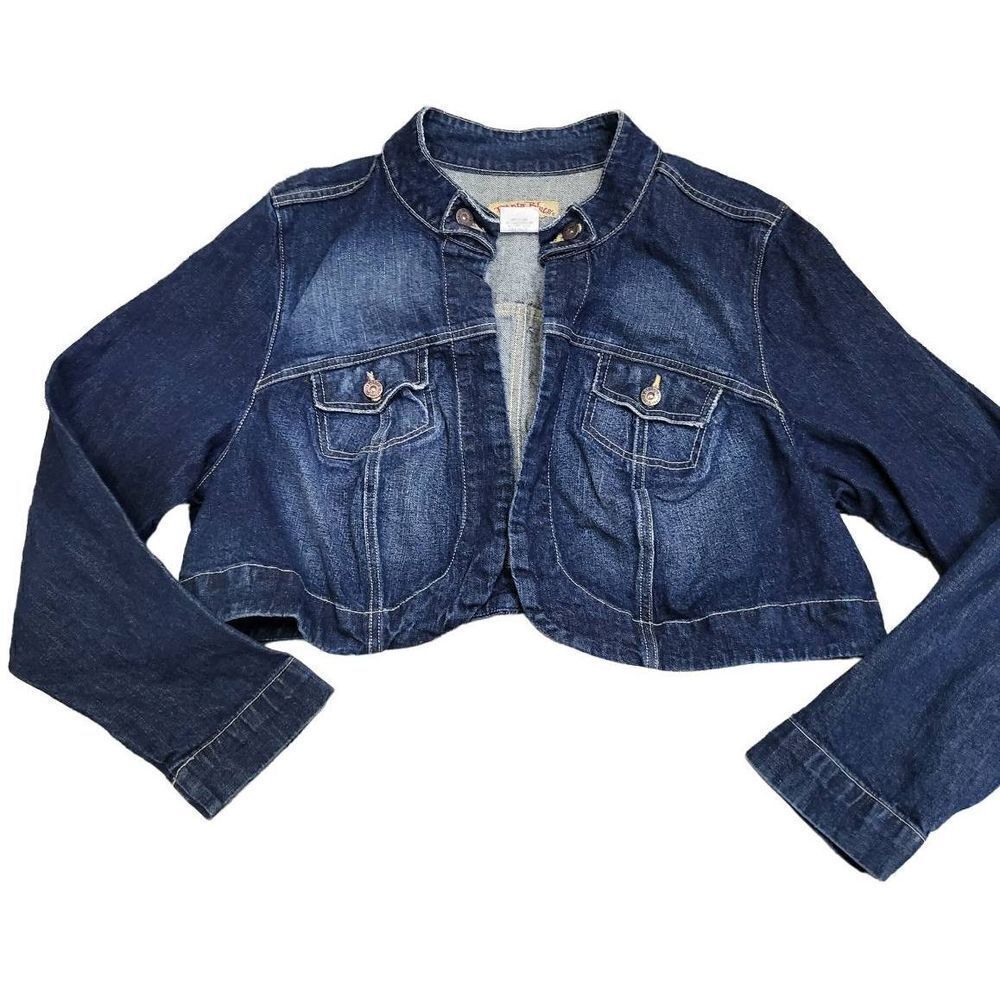 Paris Blues Cropped Denim Jacket